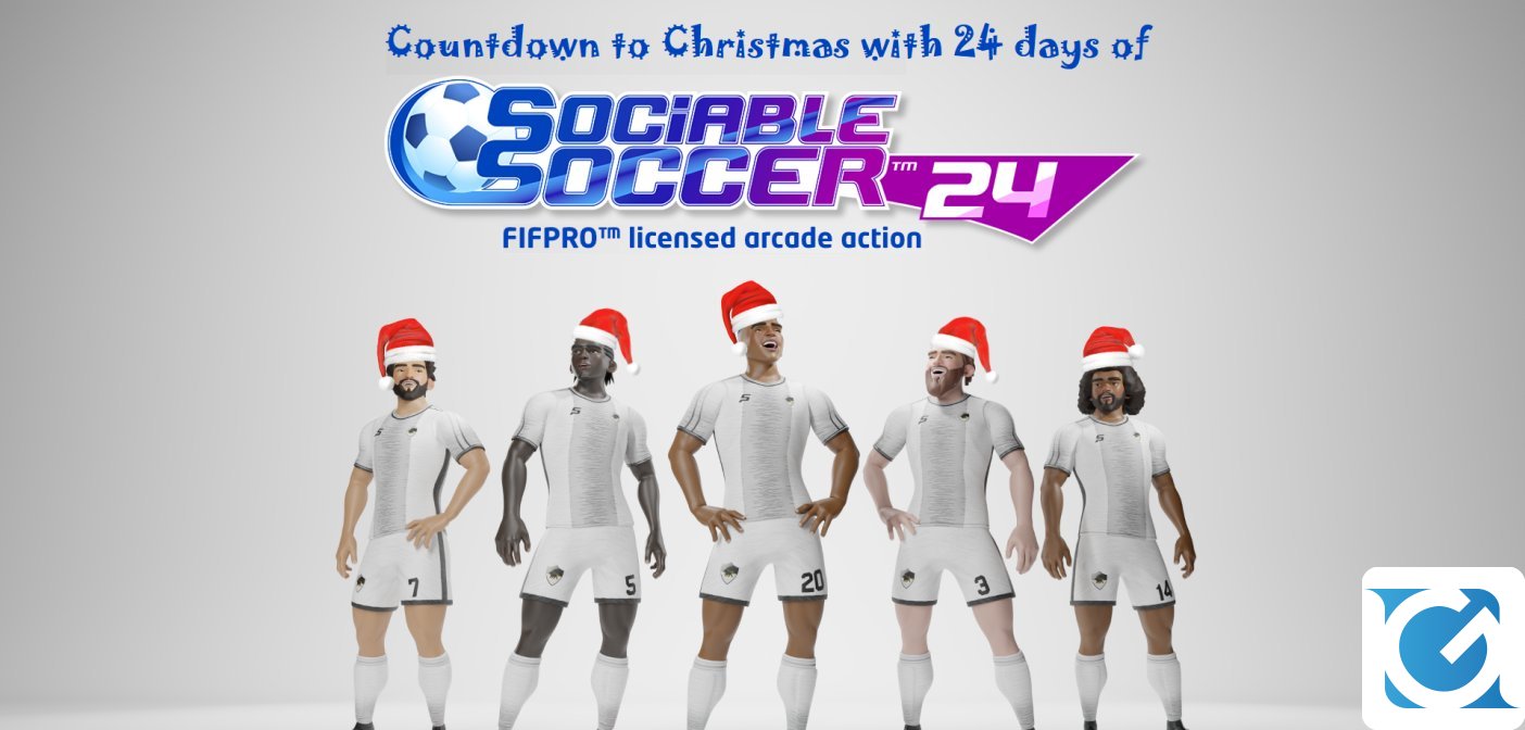 Sociable Soccer 24 ha dato il via all'iniziativa Countdown to Christmas