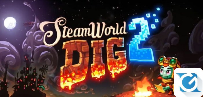 Steamworld Dig 2 sara' disponibile da domani su Nintendo 3DS