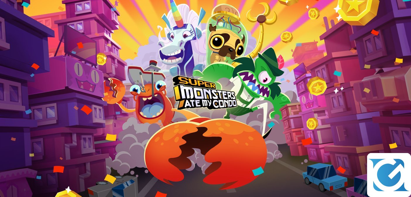 Super Monsters Ate My Condo torna su Apple Arcade