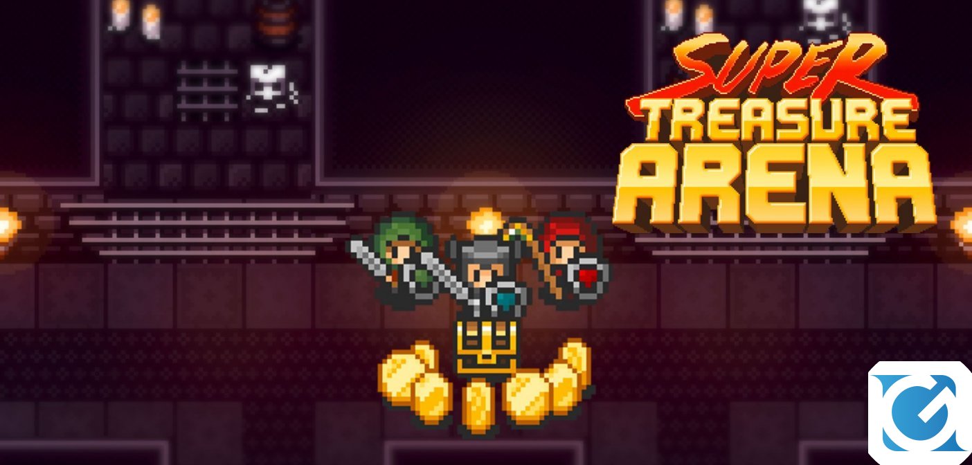 Recensione Super Treasure Arena per Nintendo Switch - Pixel, tesori ed arene!