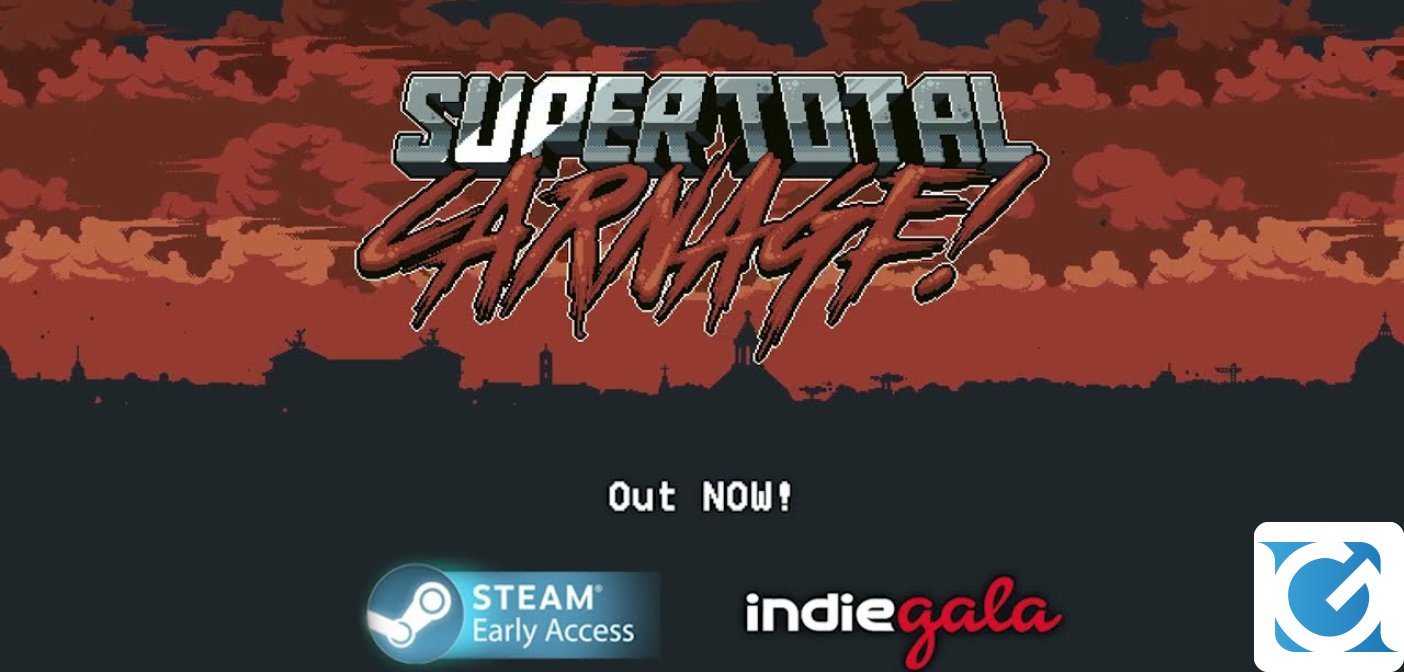 SuperTotalCarnage! è disponibile su Steam