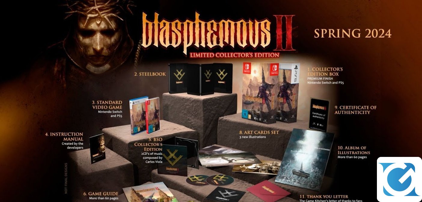 Svelati i contenuti esclusivi della Collector's Edition di Blasphemous 2