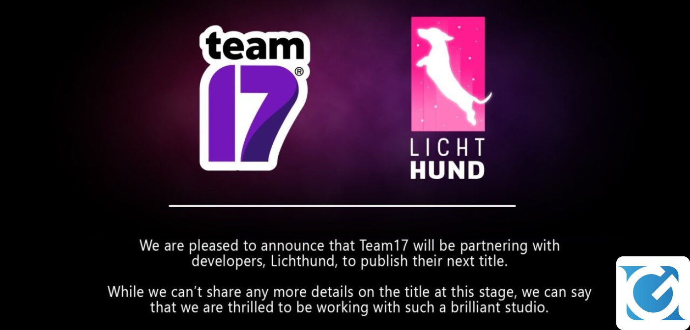 Team17 e Lichthund insieme per un nuovo titolo
