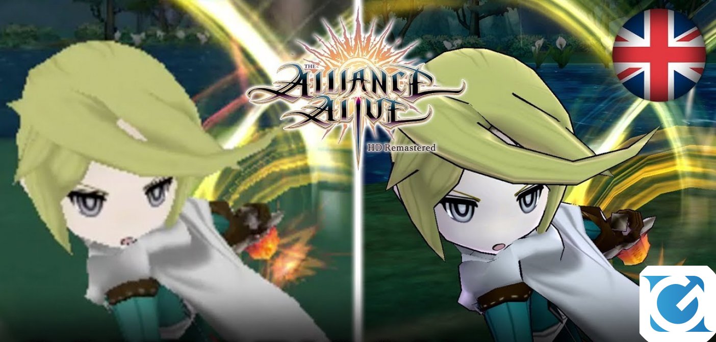 A ottobre The Alliance Alive HD Remastered arriva su Switch e PS4