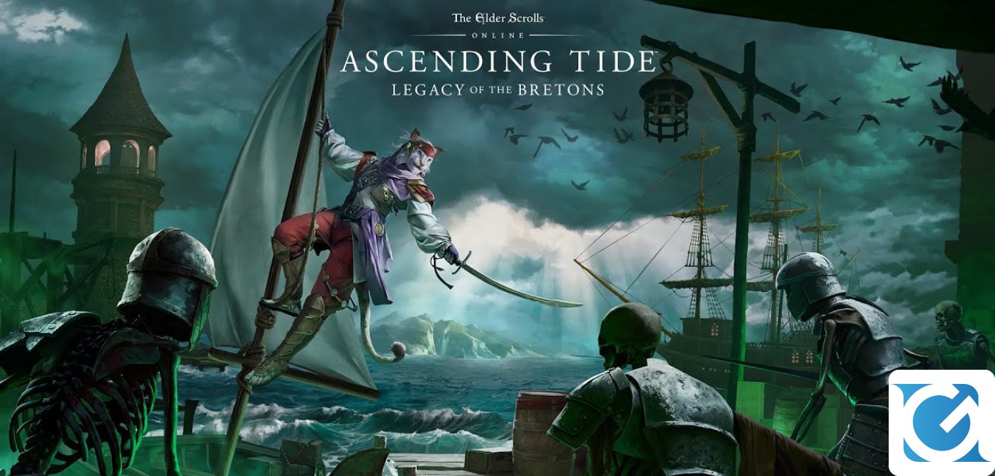 The Elder Scrolls Online: Ascending Tide è disponibile su PC/Mac e Stadia