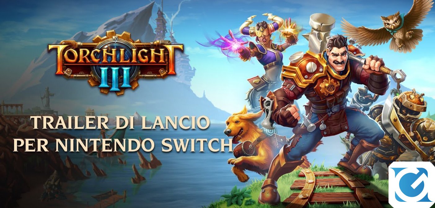 Torchlight 3 è disponibile per Nintendo Switch