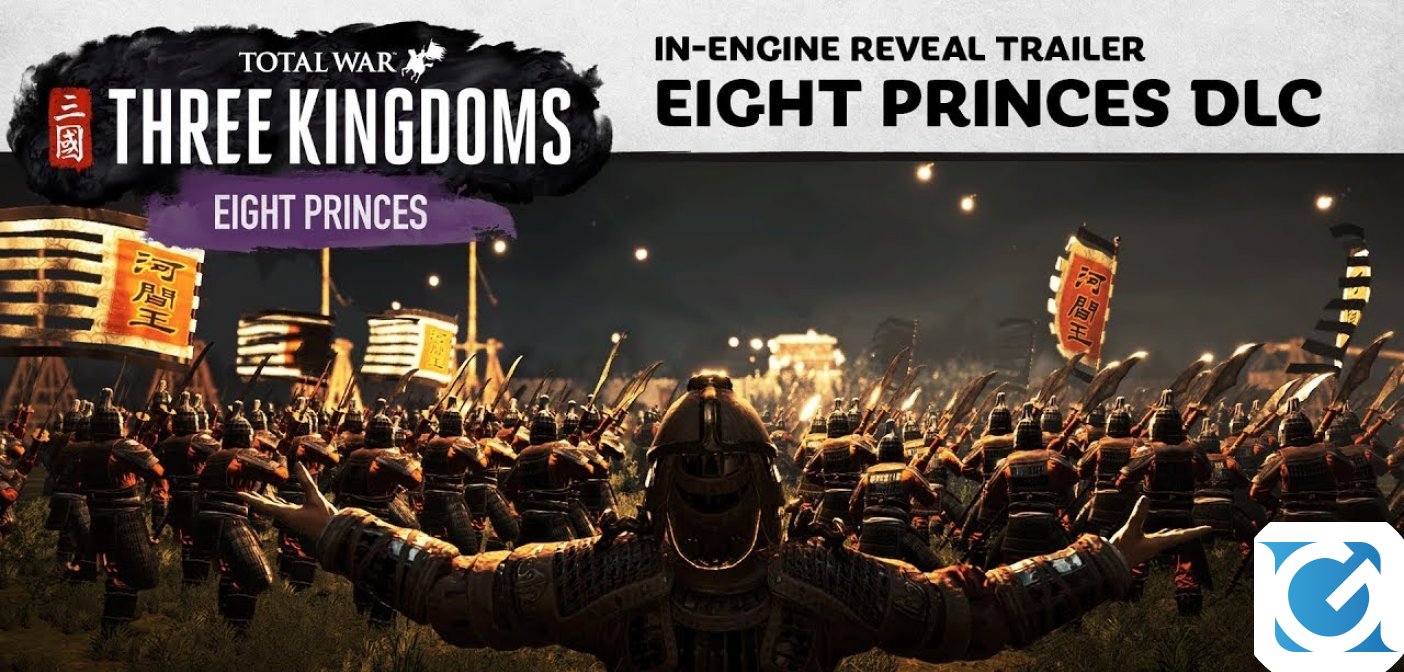Eight Princes è il nuovo DLC di Total War: THREE KINGDOMS