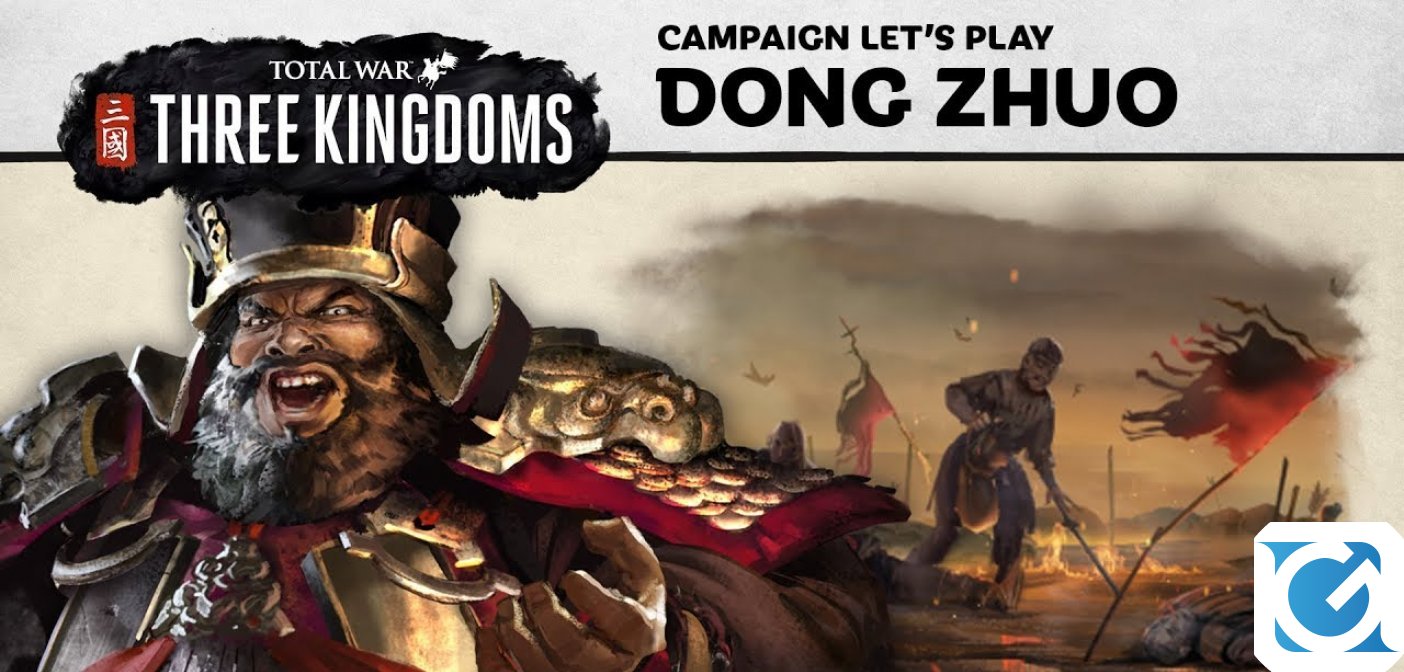  Dong Zhuo è protagonista del nuovo trailer di Total War: Three Kingdom