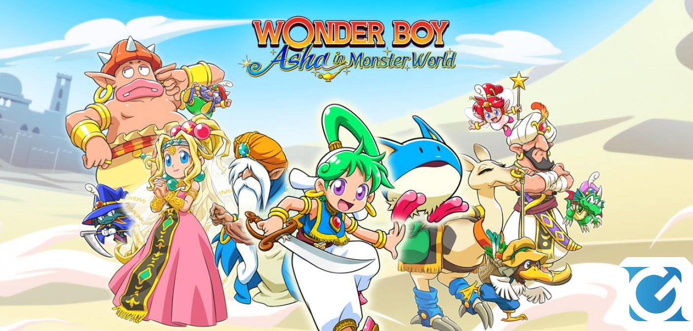 Recensione Wonder Boy: Asha in Monster World per Nintendo Switch - Un remake riuscito a metà