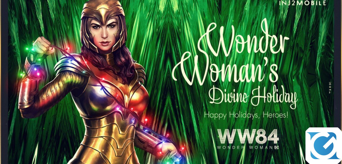 Wonder Woman Armatura Dorata fa il suo ingresso in Injustice 2 su dispositivi mobili