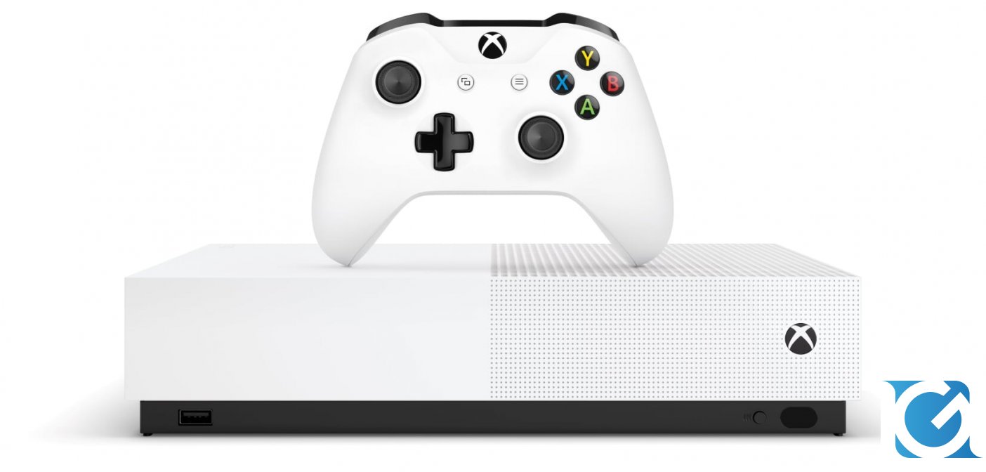Xbox One S All-Digital Edition è disponibile in Italia