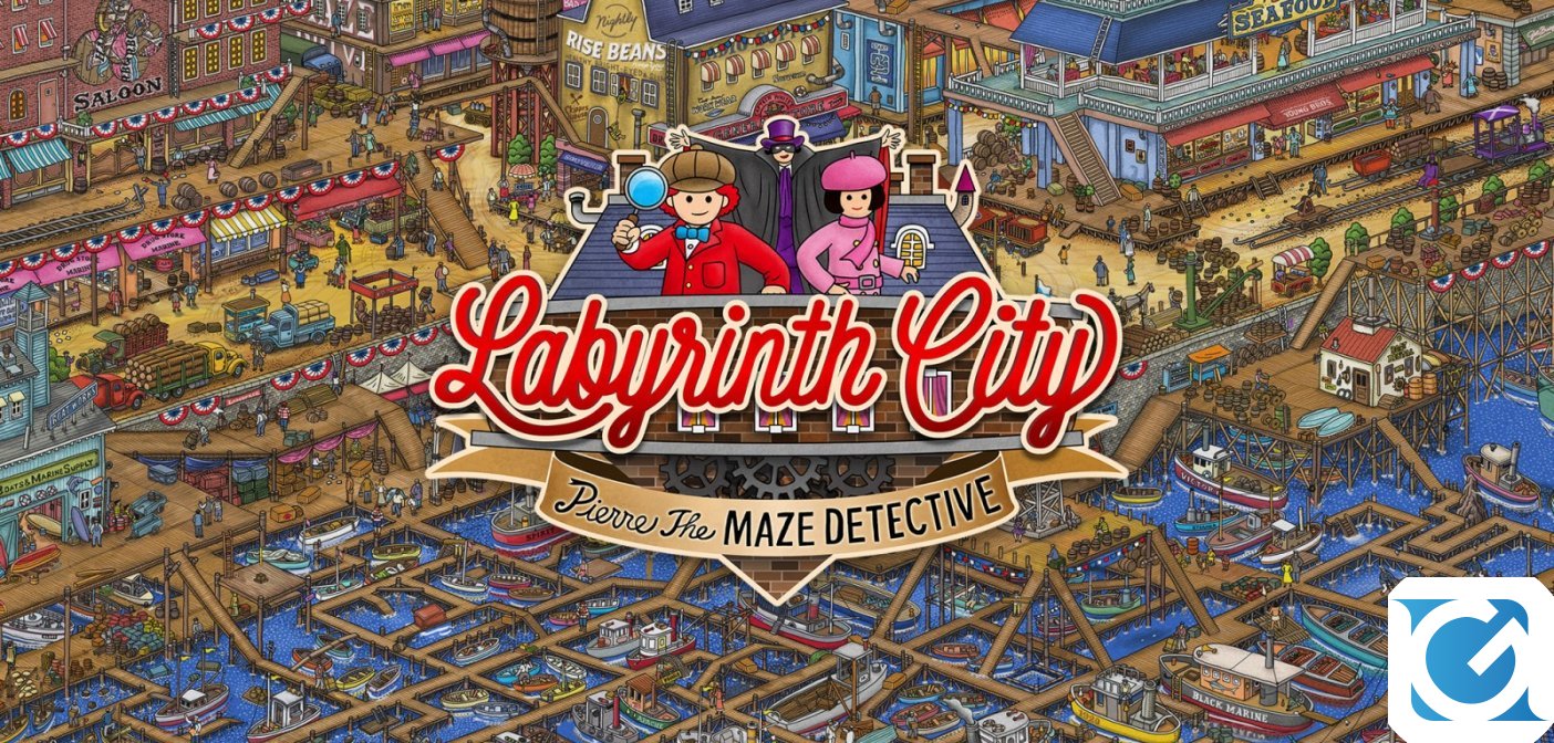 È disponibile la demo di Labyrinth City: Pierre The Maze Detective