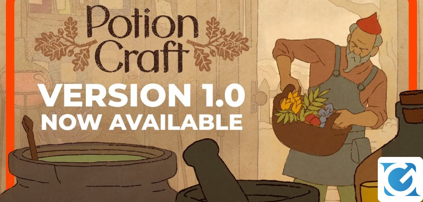 È disponibile la versione 1.0 di Potion Craft