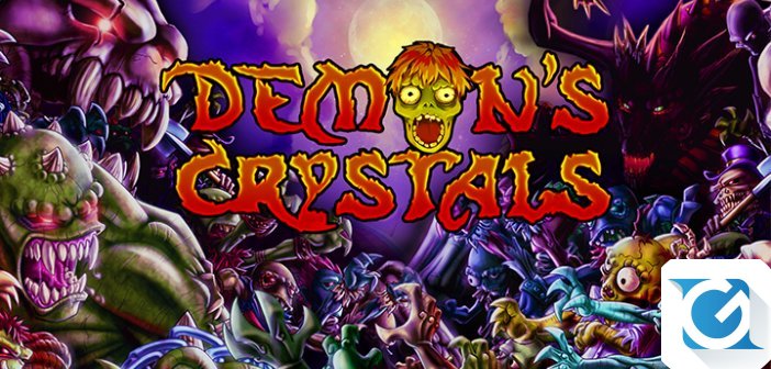 Il frenetico twin-stick shooter Demon's Crystals sara' rilasciato il 12 maggio per XBOX One e Playstation 4