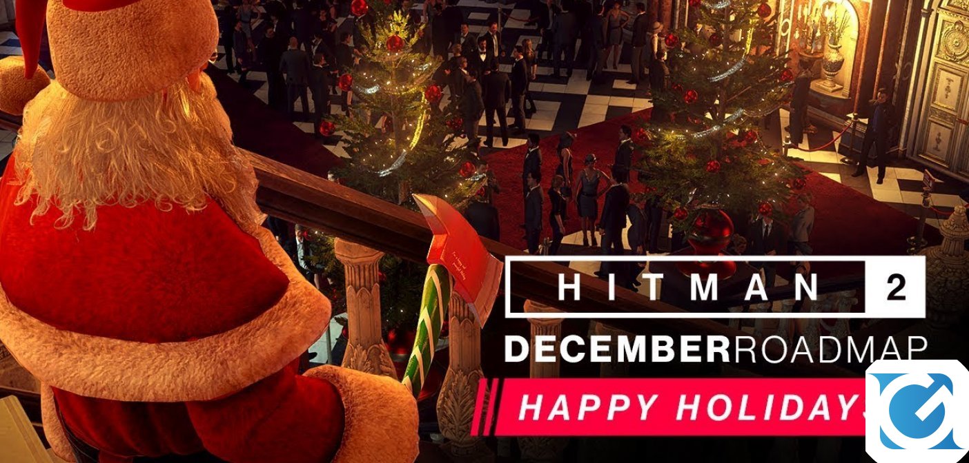 A dicembre HITMAN 2 festeggia il periodo natalizio con tanti contenuti a tema