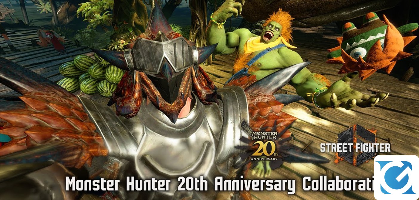 Al via l'evento dedicato a Monster Hunter in Street Fighter 6