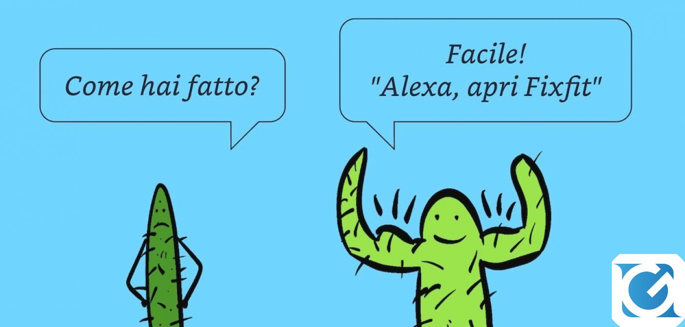 Alexa, apri Fixfit! da oggi Alexa diventa anche un personal trainer