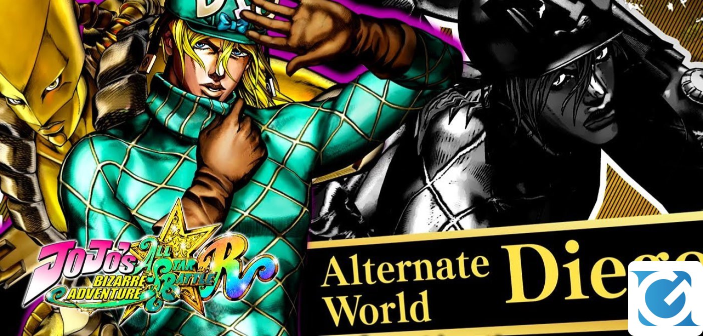 Alternate World Diego è l'ultimo personaggio del Season Pass 1 di JoJo's Bizarre Adventure: All Star Battle R