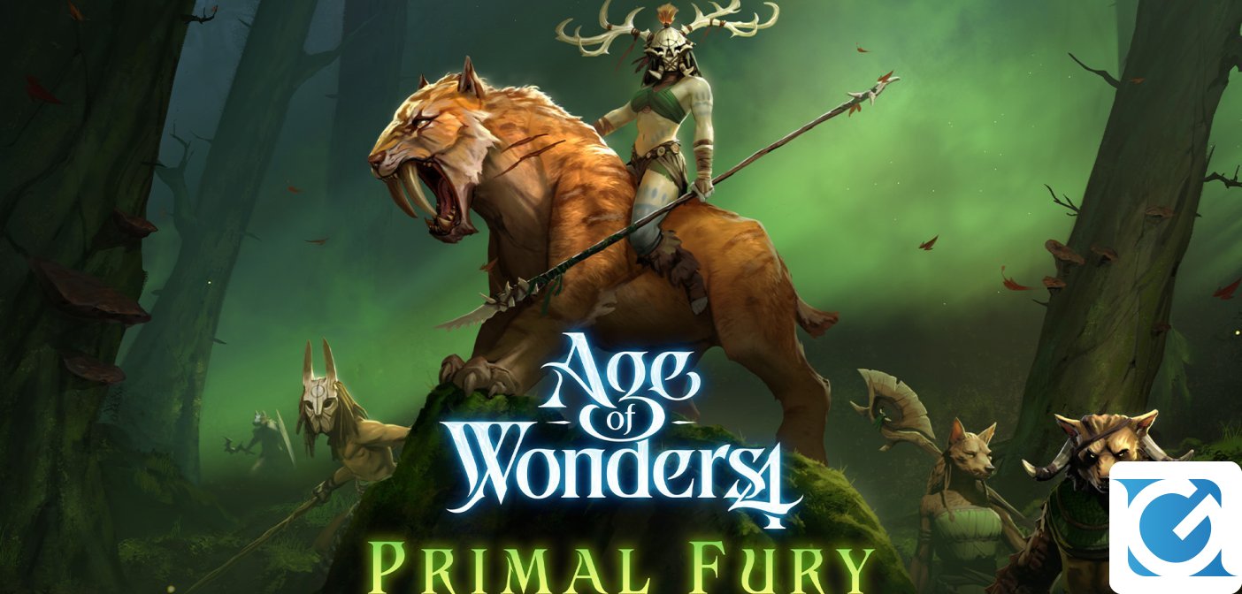 Annunciata la data d'uscita del nuovo DLC di Age of Wonders 4: Primal Fury