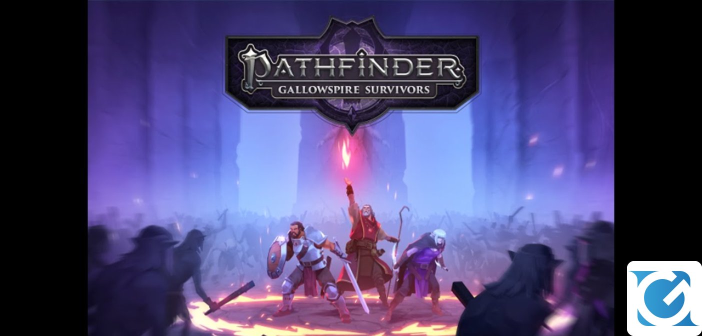 Annunciata la data d'uscita di Pathfinder: Gallowspire Survivors
