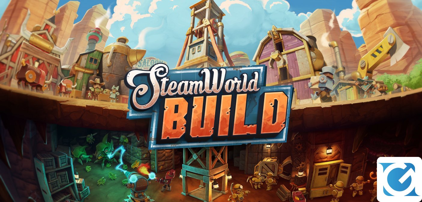 Annunciata la data d'uscita di SteamWorld Build