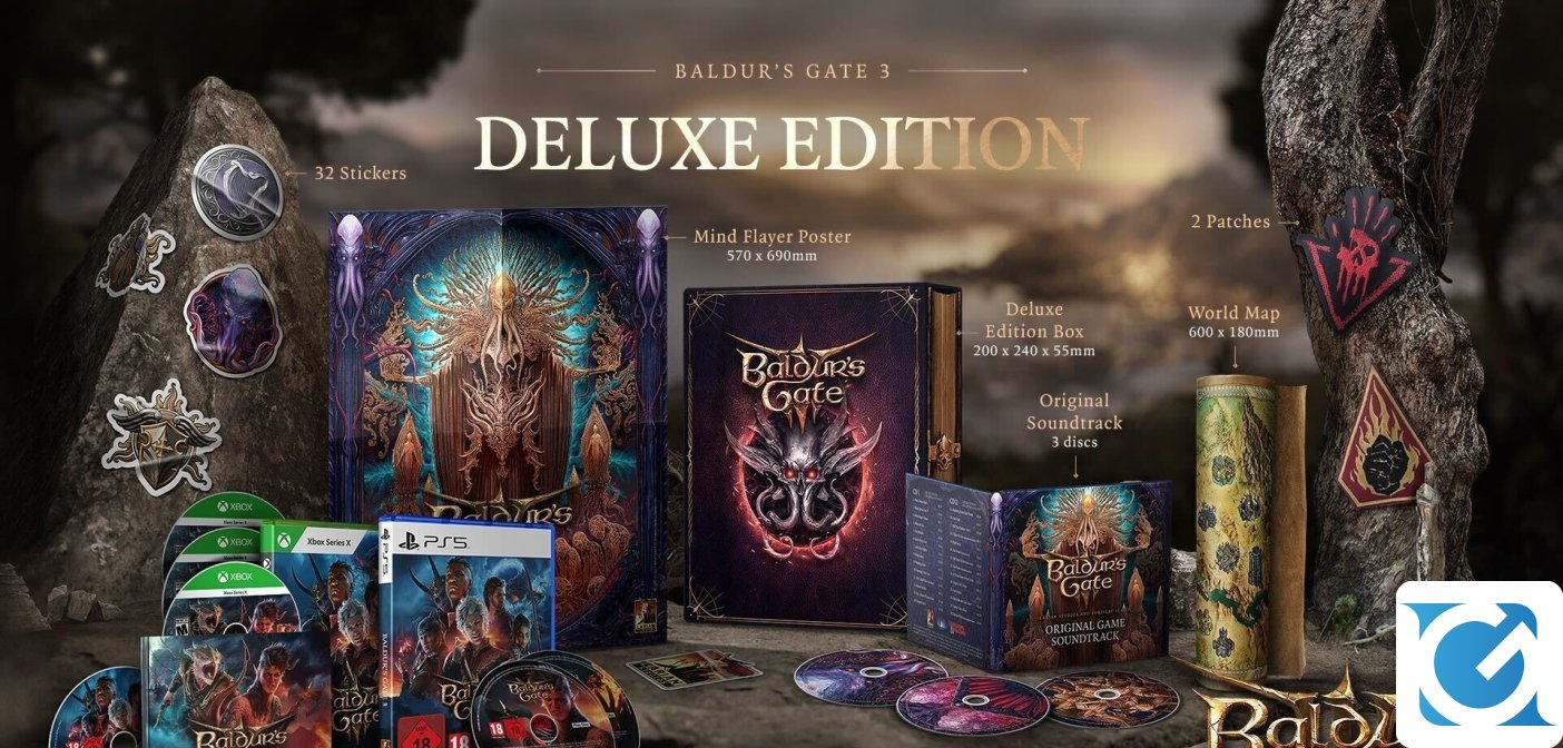 Annunciata la Deluxe Edition di Baldur's Gate 3!