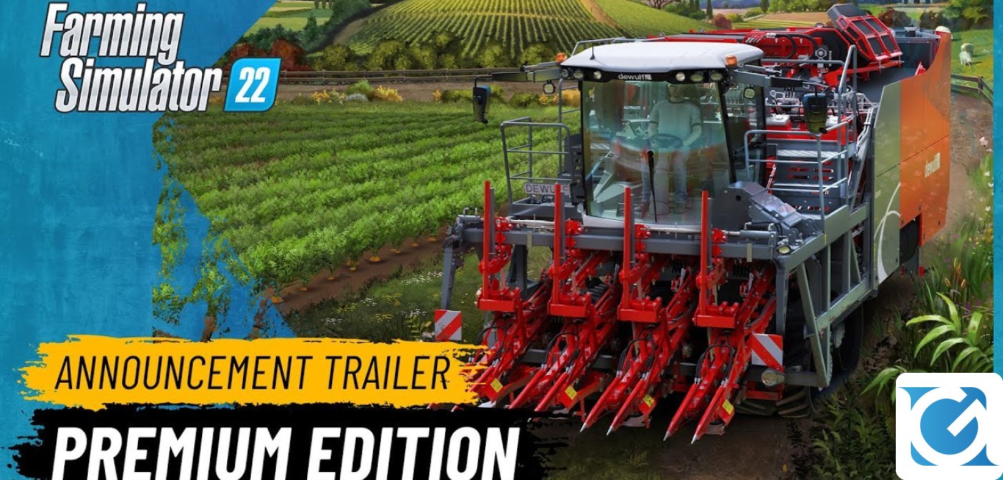 Annunciata la Premium Edition di Farming Simulator 22