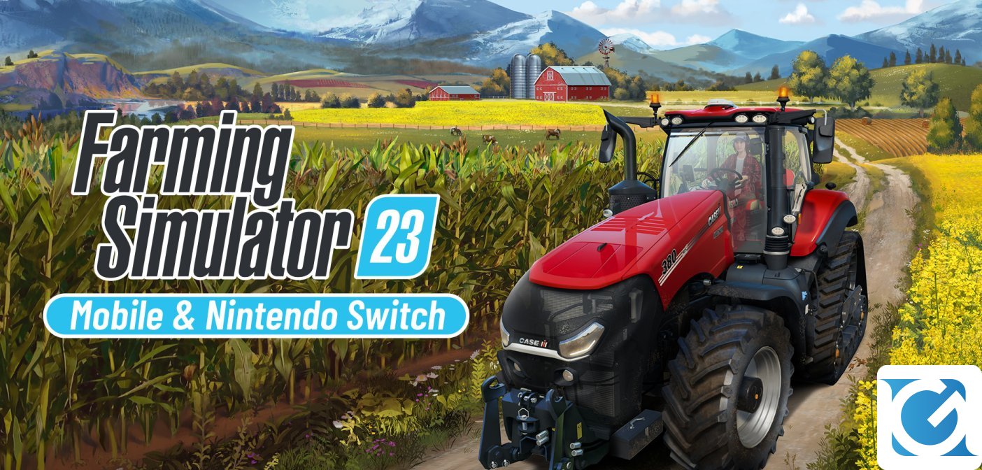 Annunciato Farming Simulator 23 per Nintendo Switch e Mobile