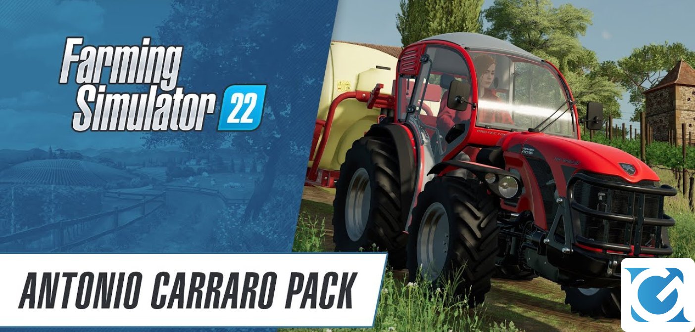 Antonio Carraro Pack: è disponibile il primo DLC di Farming Simulator 22
