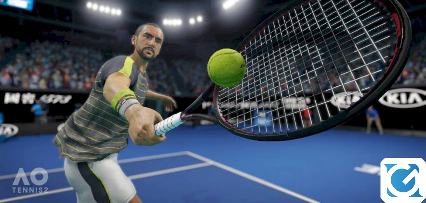 AO Tennis 2 presenta la nuova modalità Carriera narrativa