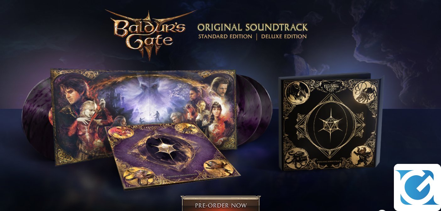 Aperti i pre-order per la colonna sonora in vinile di Baldur's Gate 3