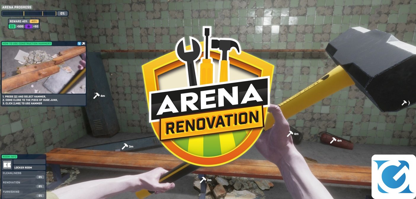 Arena Renovation arriva a fine marzo su PC
