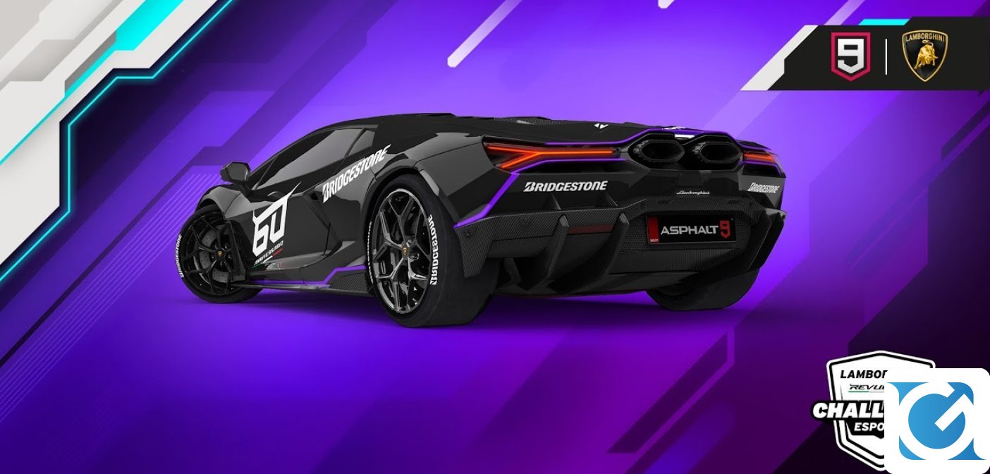 Asphalt 9: Legends lancia la Lamborghini Revuelto eSports Challenge
