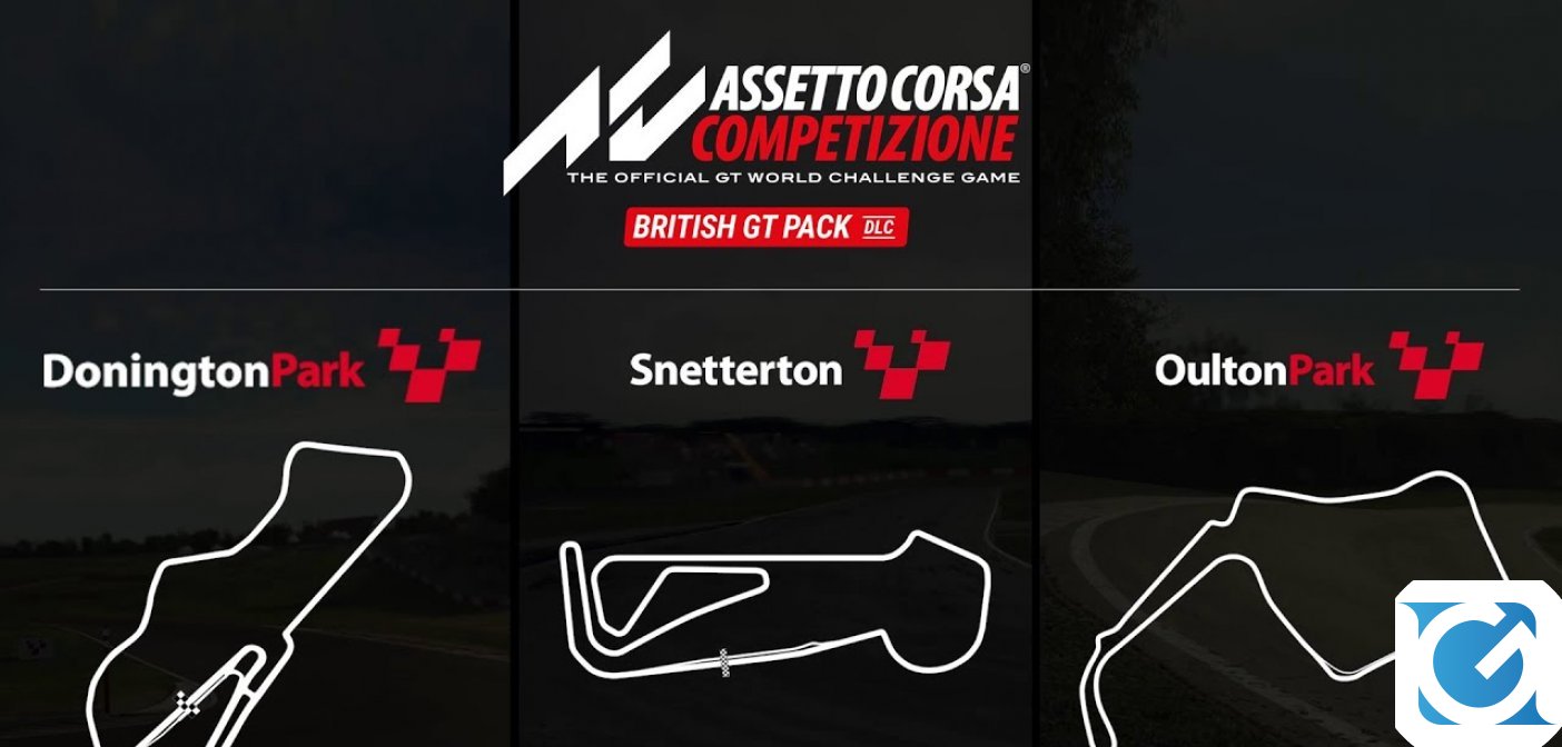 Assetto Corsa Competizione, il nuovo DLC British GT Pack è disponibile su PC