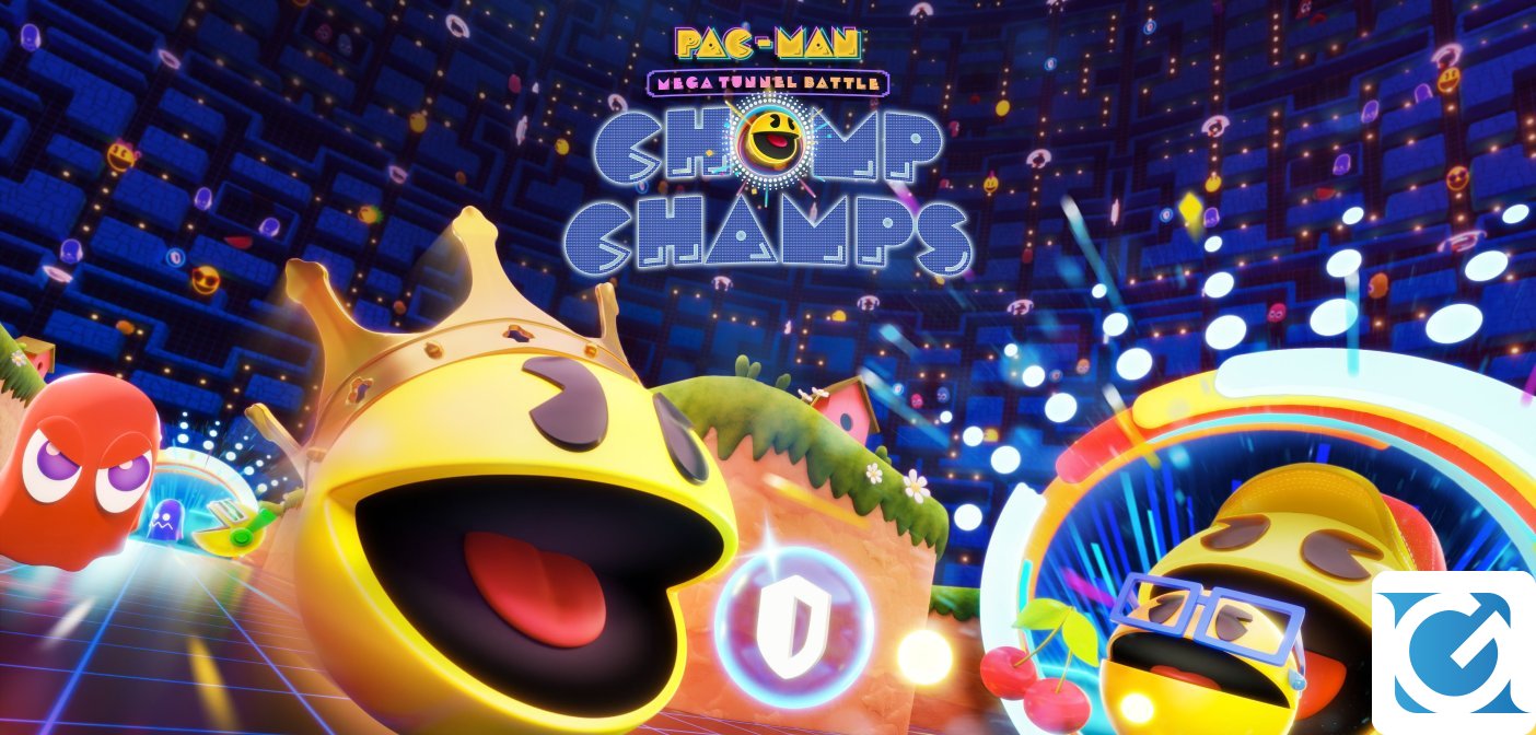 BANDAI Namco ha annunciato PAC-MAN MEGA TUNNEL BATTLE: CHOMP CHAMPS