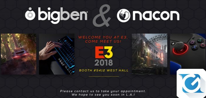 Bigben presenta la sua line-up per l'E3 2018