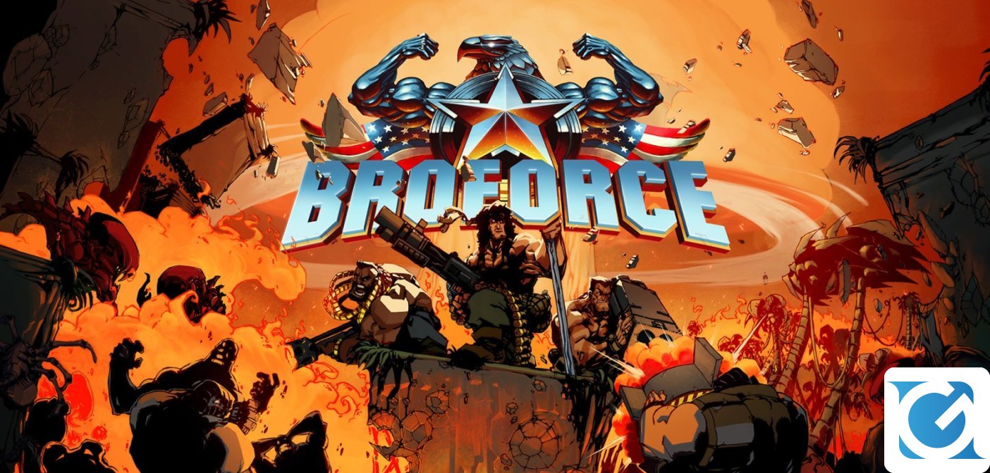 Broforce si aggiorna ad agosto con l'atteso aggiornamento gratuito Broforce Forever