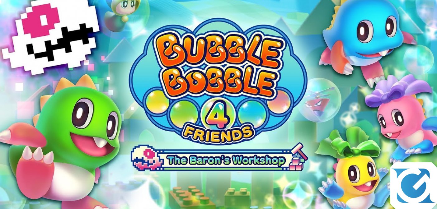 Bubble Bobble 4 Friends arriva su Steam a settembre