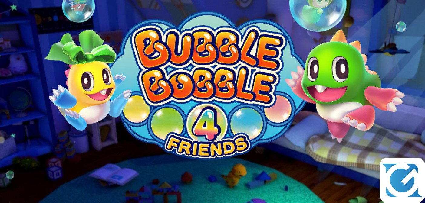 Bubble Bobble 4 Friends verrà rilasciato con l'originale Bubble Bobble