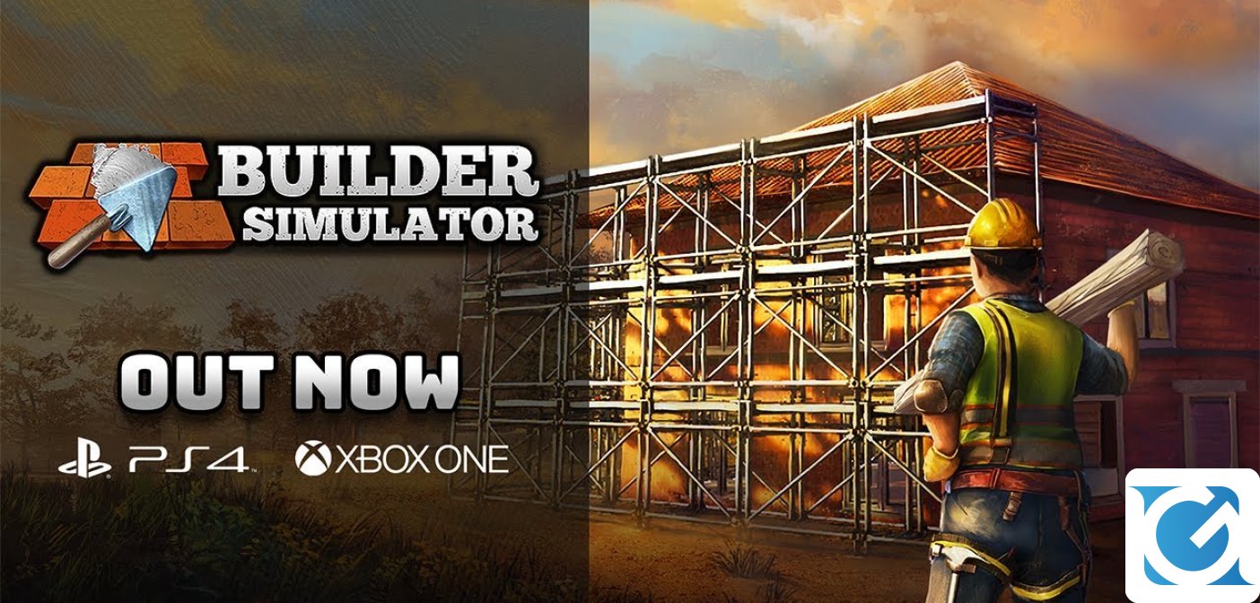Builder Simulator è disponibile su console