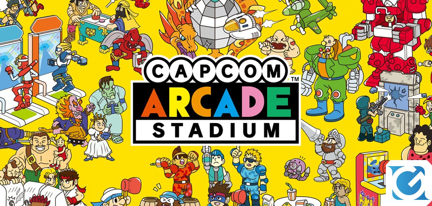 Capcom Arcade Stadium è disponibile da oggi su Nintendo Switch!