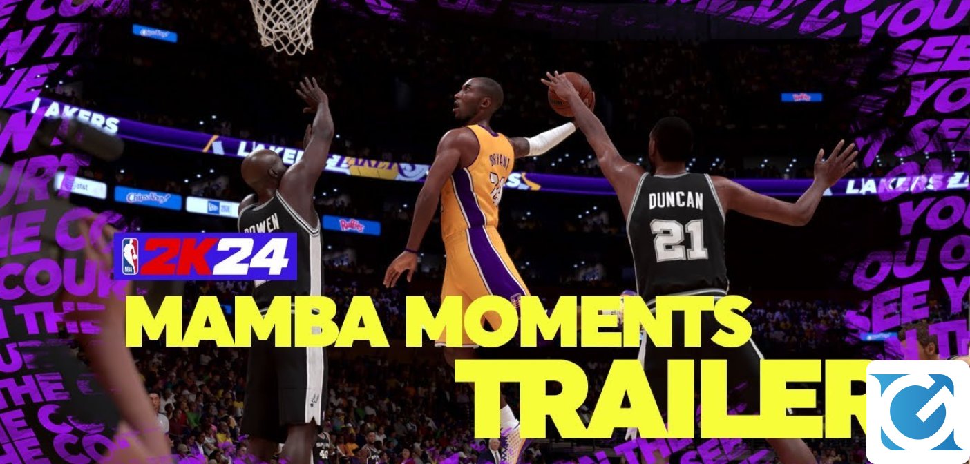 Celebriamo Kobe Bryant in NBA 2K24 con MAMBA MOMENTS