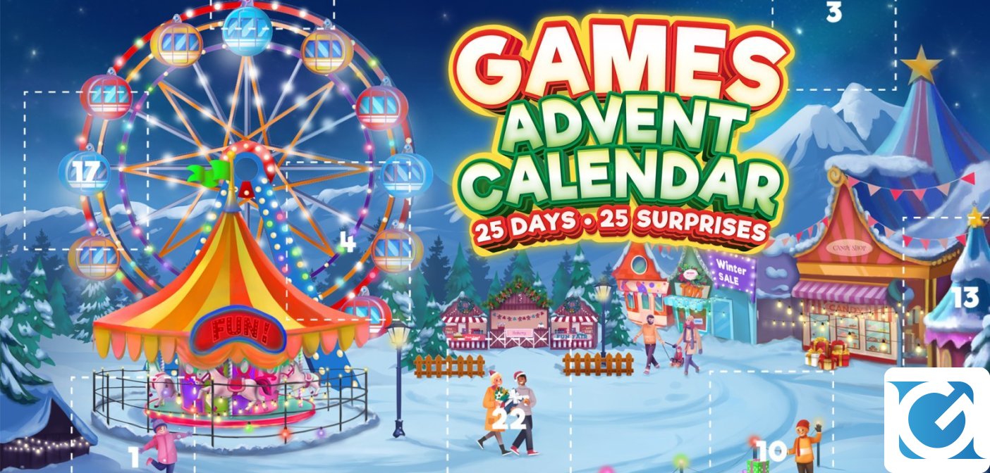 Ci avviciniamo al Natale! Games Advent Calendar è disponibile per PC e Switch