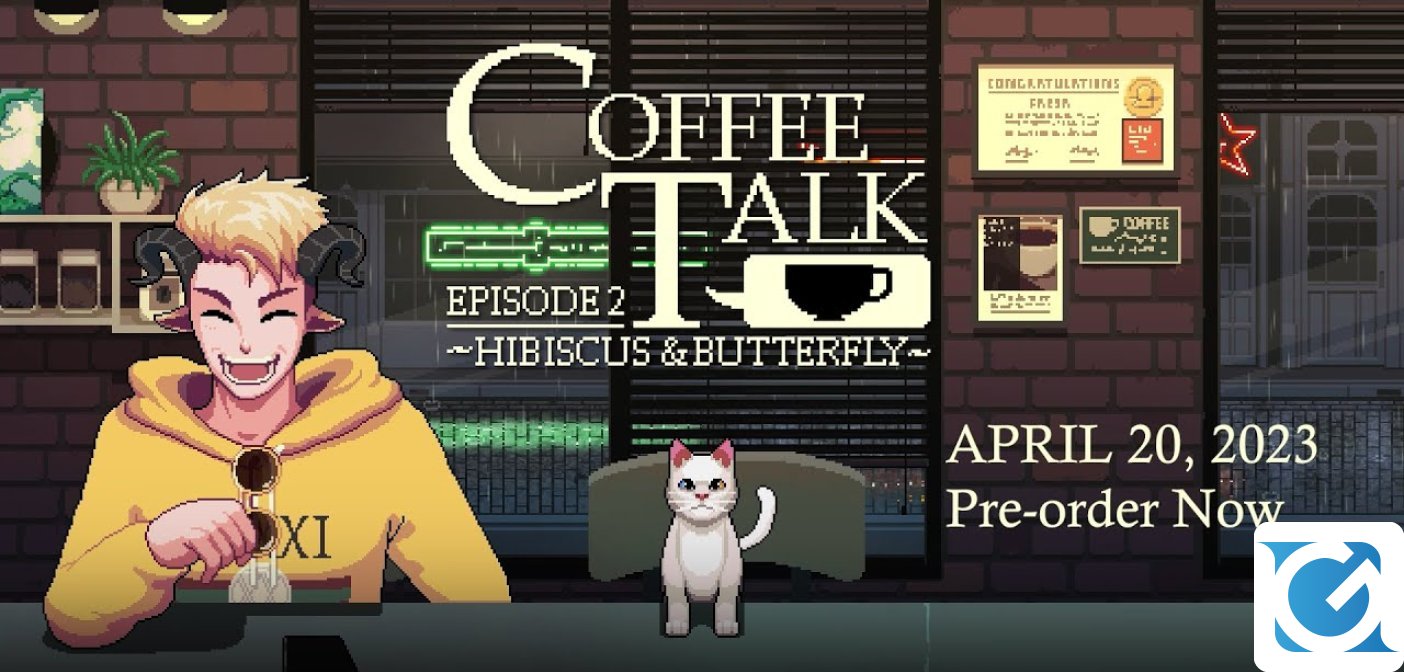 Coffee Talk Episode 2: Hibiscus and Butterfly uscirà il 20 aprile su PC e XBOX