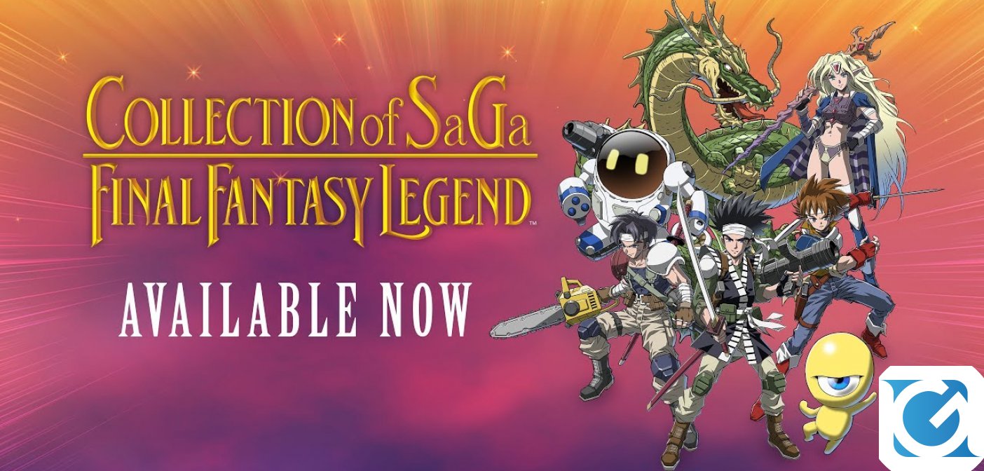 Collection of Saga Final Fantasy Legend è disponibile su Nintendo Switch