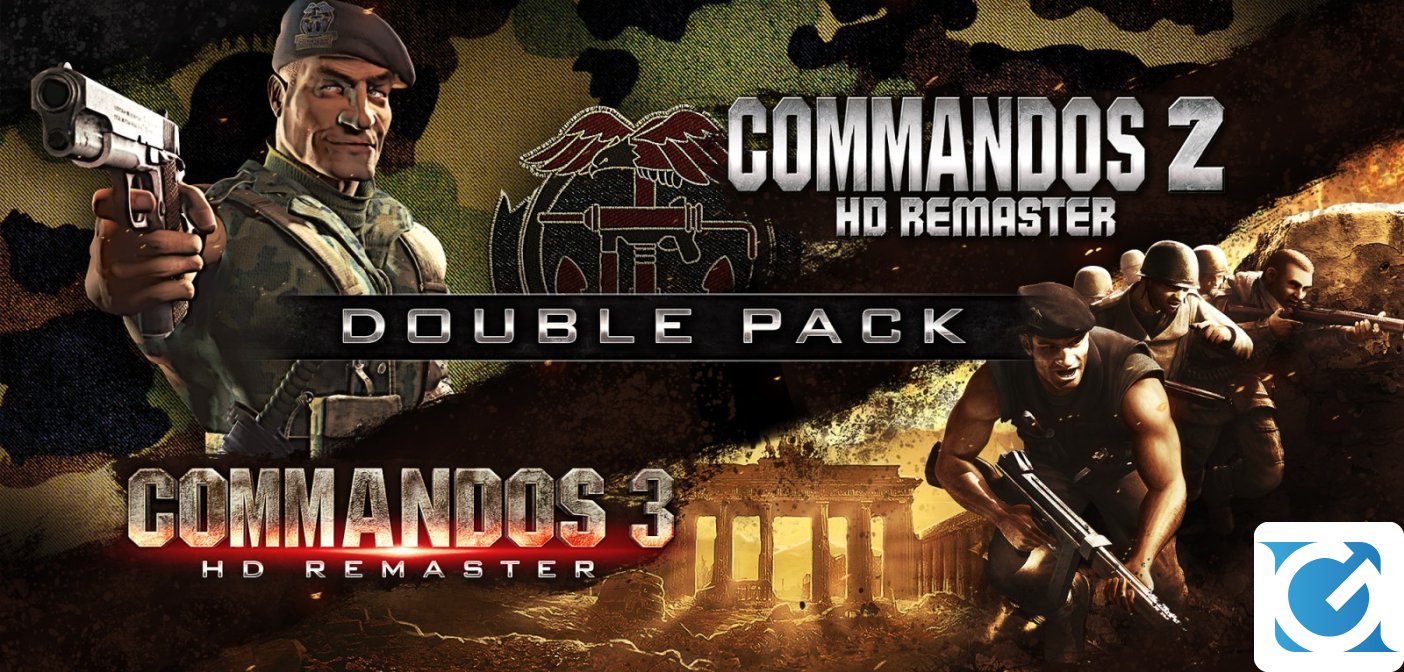 Commandos 2 & 3 – HD Remaster Double Pack arriva in edizione fisica