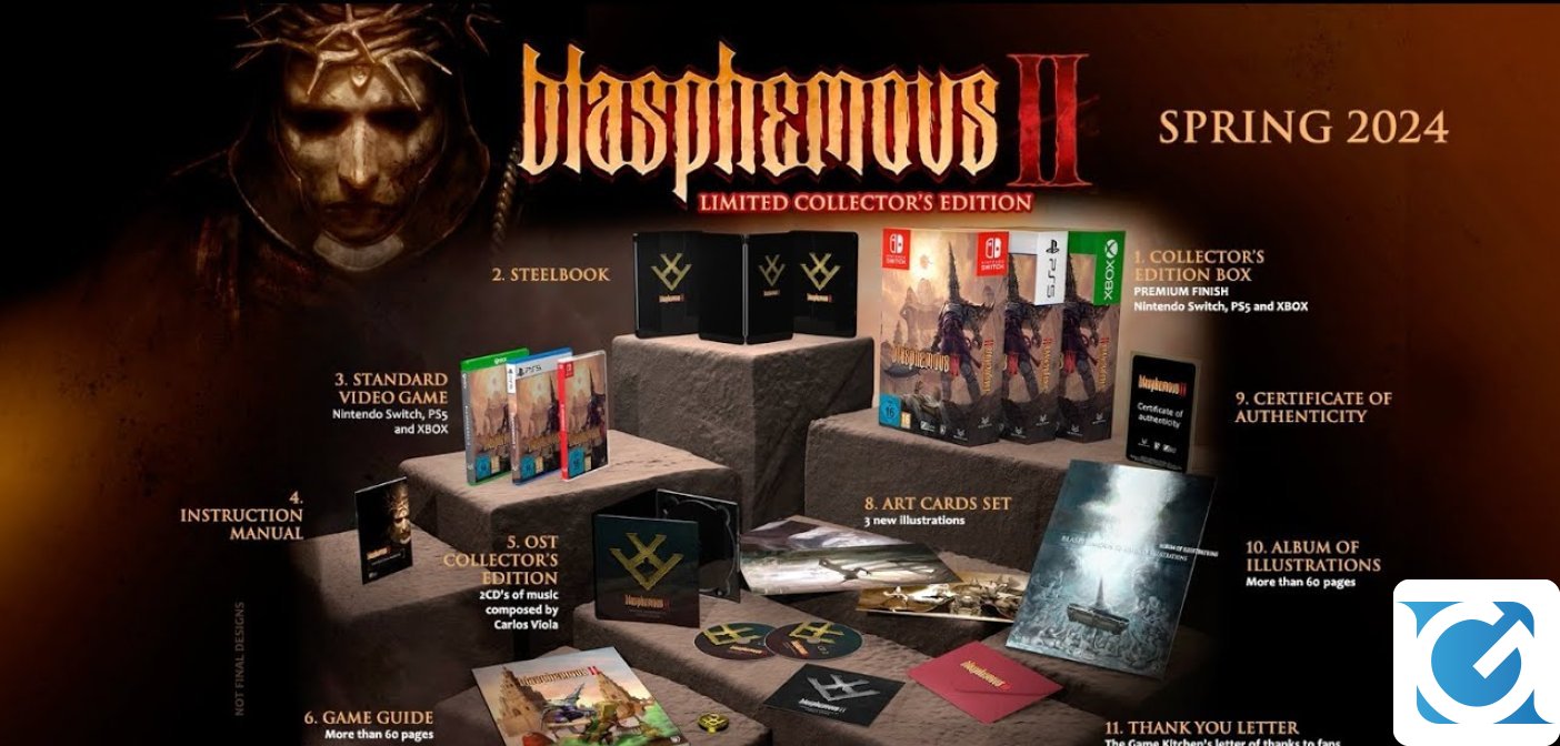 Confermata la Collector's Edition di Blasphemous 2 per XBOX