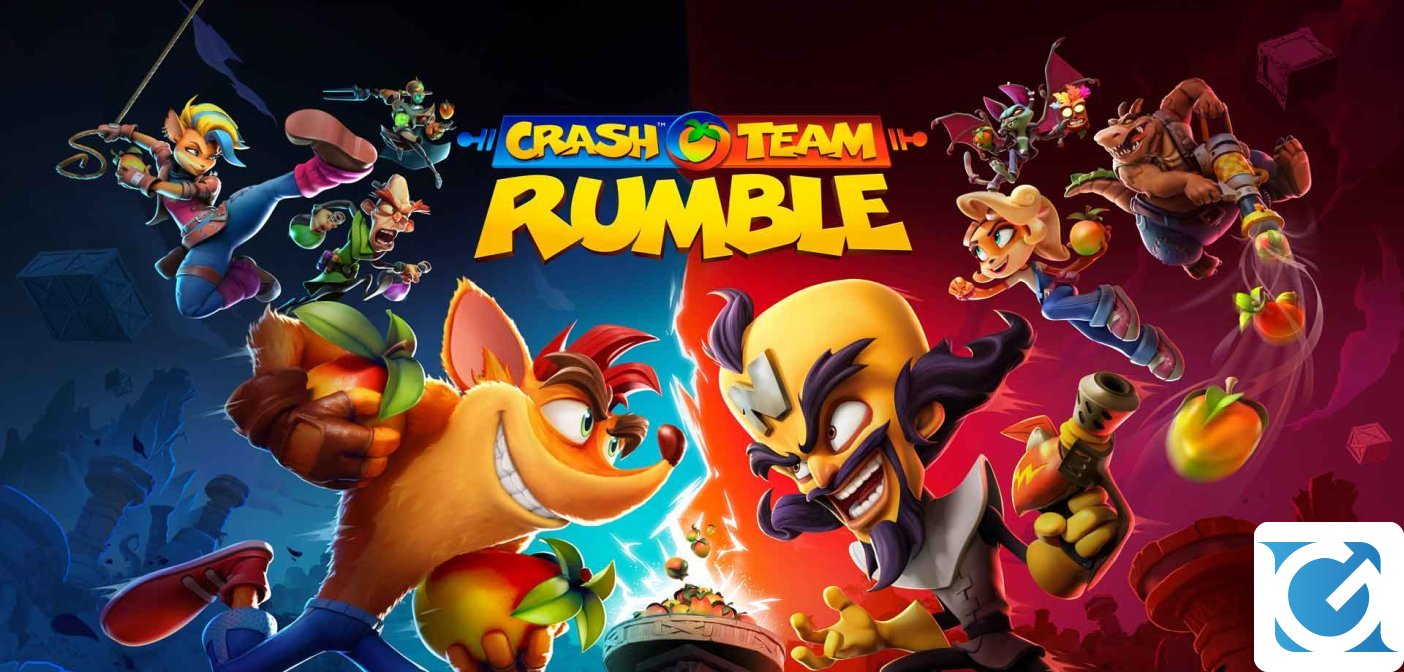 Crash Team Rumble è disponibile su Playstation e XBOX