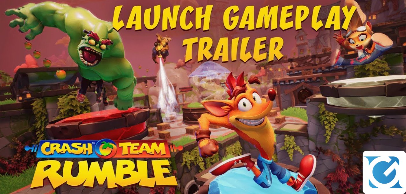 Crash Team Rumble è qui! Disponibile ora per Playstation e XBOX