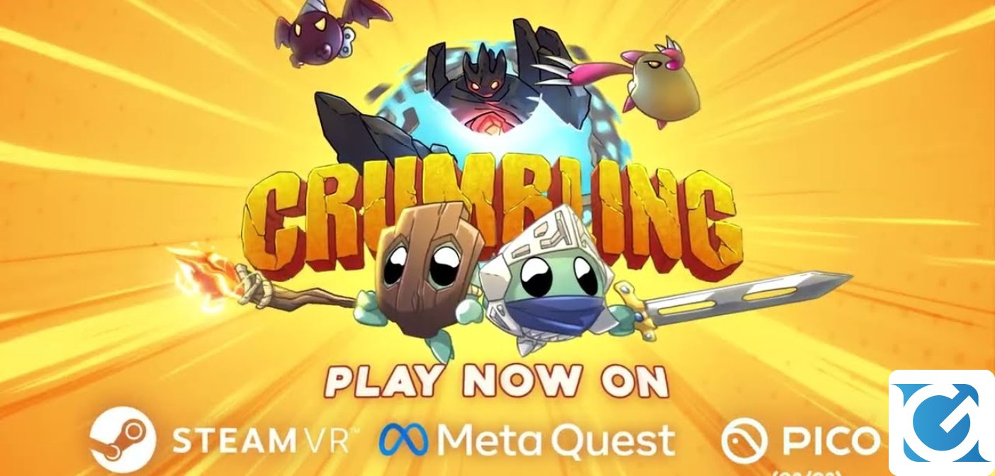 Crumbling è disponibile per Meta Queste e PC VR